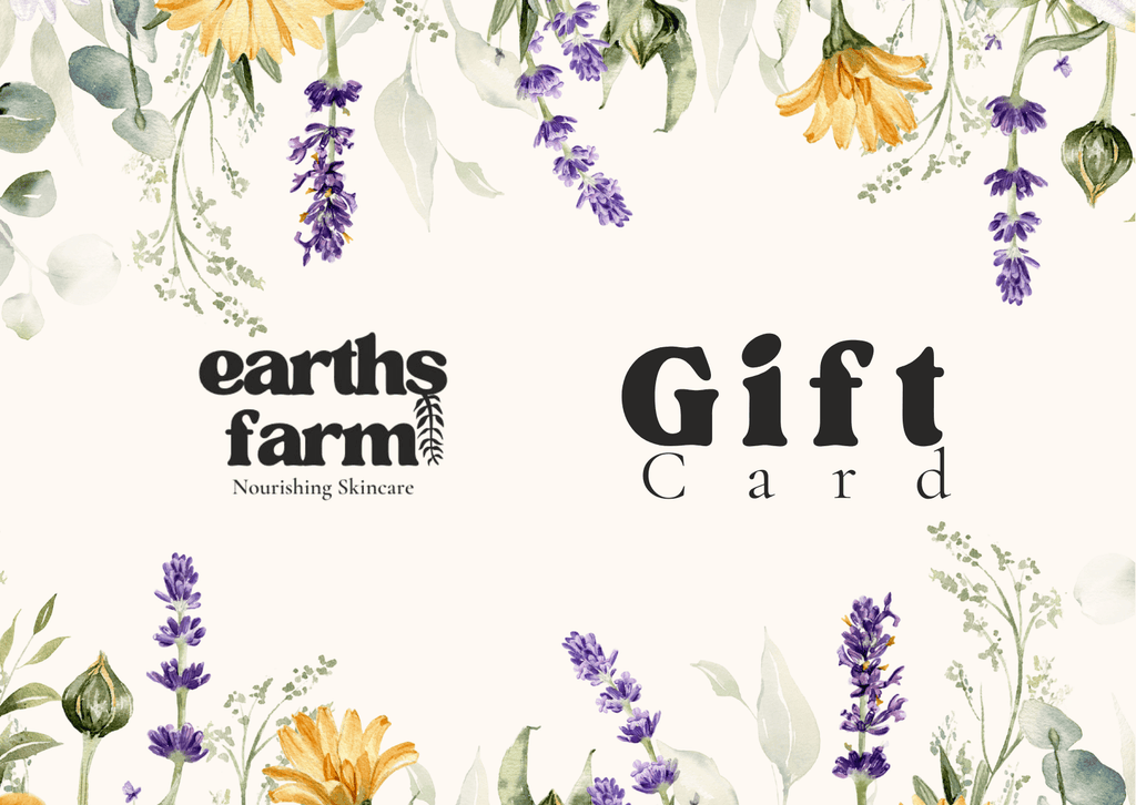 Earths Farm Skincare Gift Card – Give the Gift of Choice