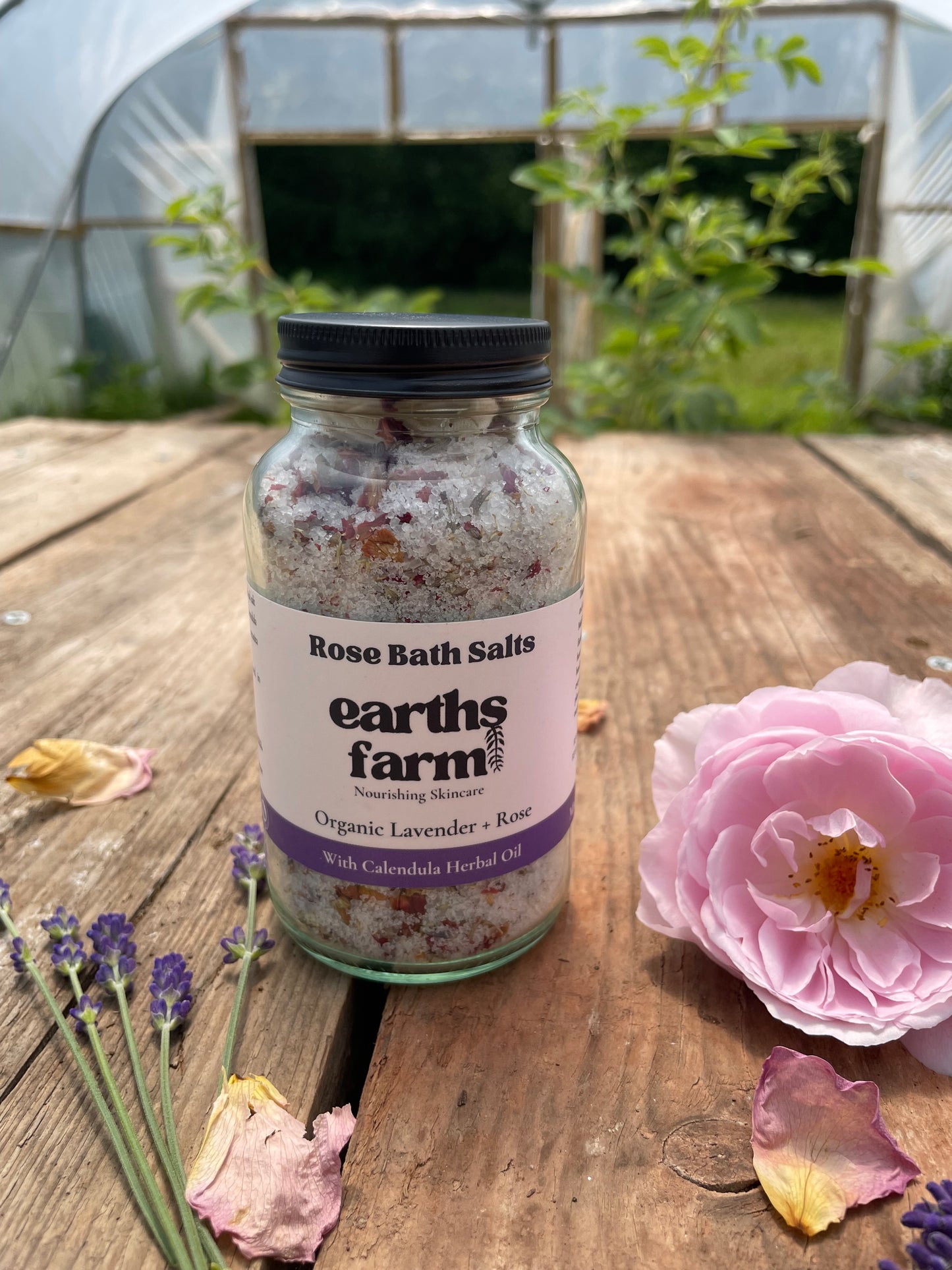 Bath Salts Lavender and Rose