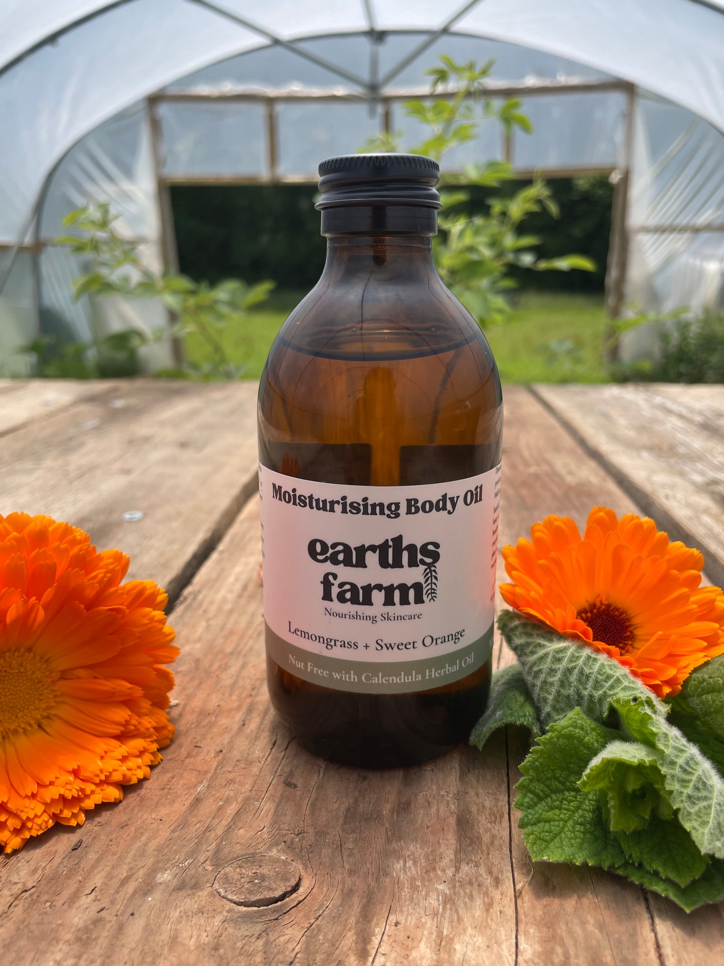 Moisturising Body Oil Lemongrass and Sweet Orange