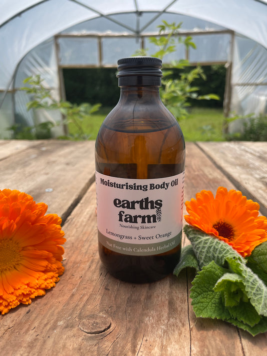 Moisturising Body Oil Lemongrass and Sweet Orange