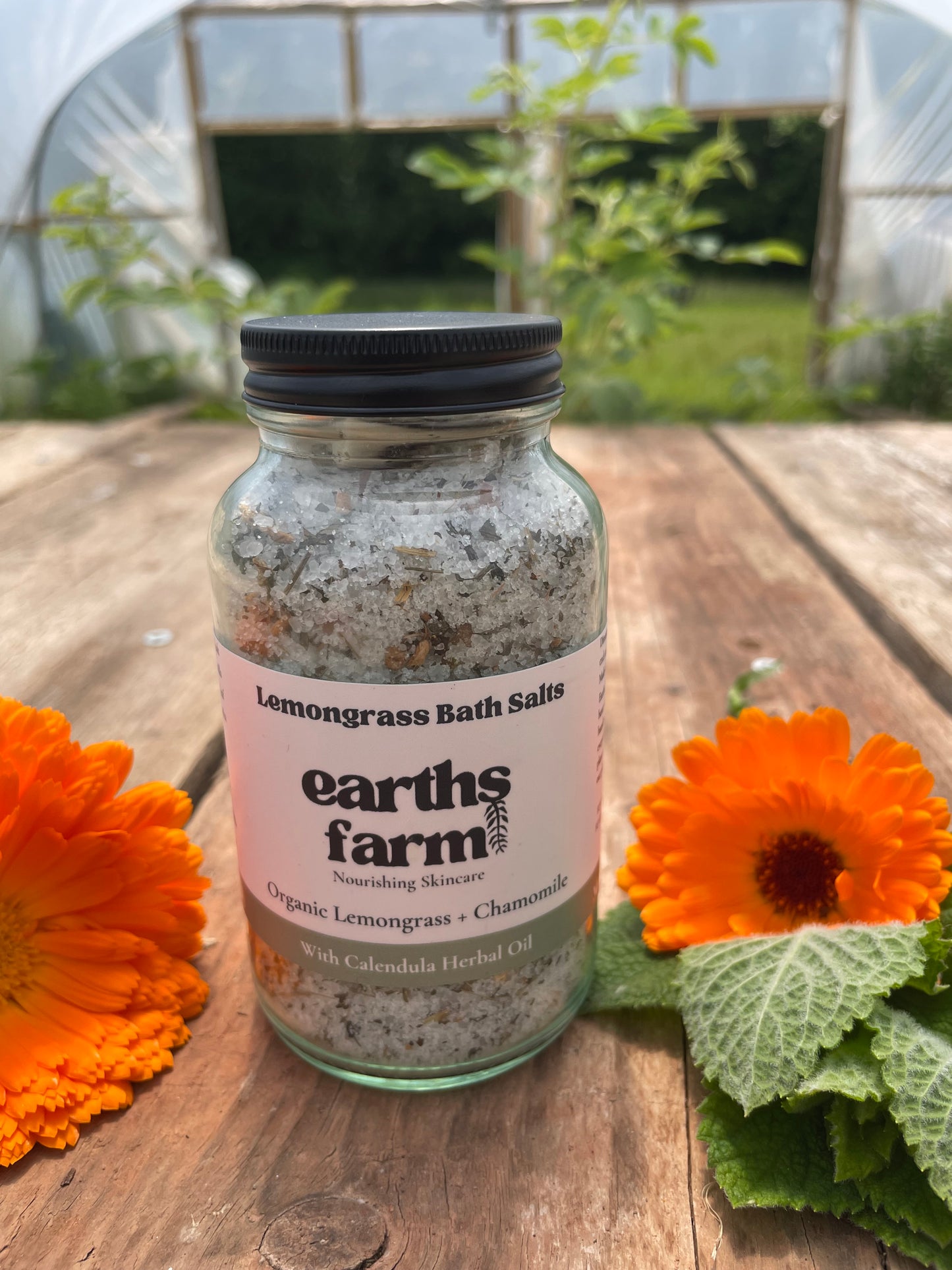 Bath Salts Lemongrass and Chamomile