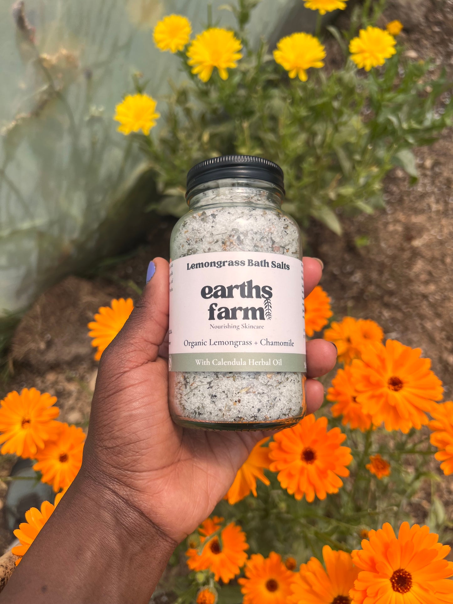 Bath Salts Lemongrass and Chamomile
