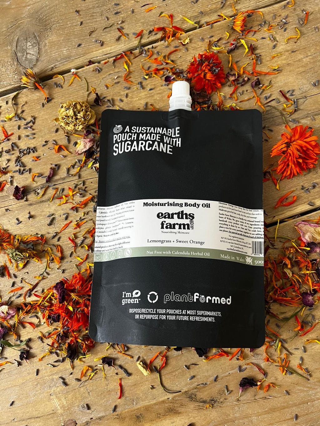 Moisturising Body Oil Lemongrass and Sweet Orange