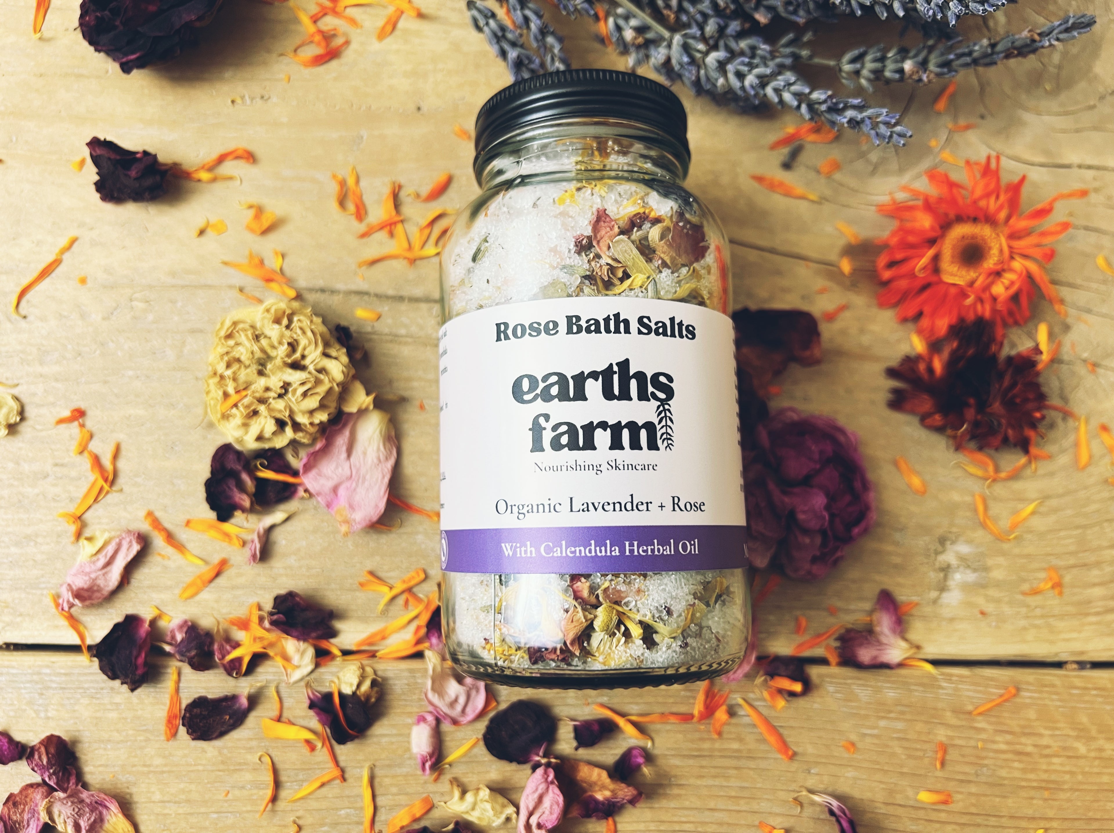 Bath Salts Lavender and Rose
