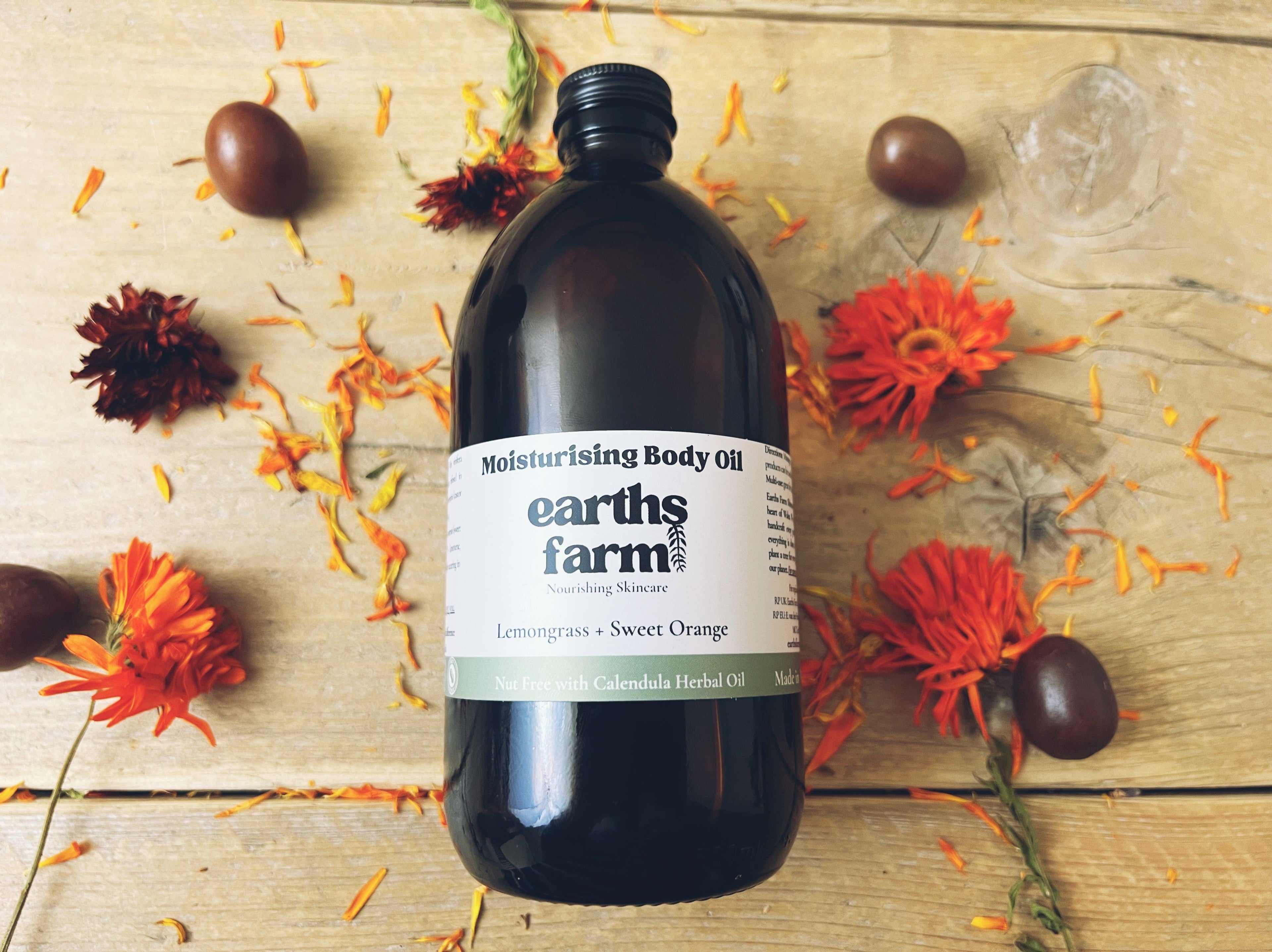Moisturising Body Oil Lemongrass and Sweet Orange